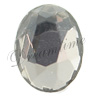 German Flatback Oval Rhinestones 8mm x 6mm